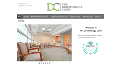 Desktop Screenshot of dermatologyclin.com