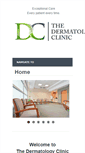 Mobile Screenshot of dermatologyclin.com